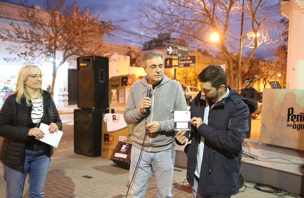 Presentaron la Tarjeta Rafaela Universitaria