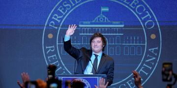 Javier Milei consideró un “logro enorme” que el índice de inflación de diciembre último haya sido de 25,5%. Foto: Archivo