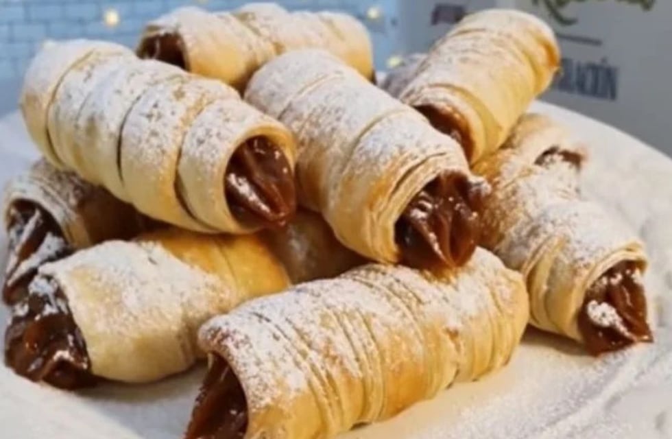 Con dulce de leche o crema pastelera: receta fácil y rápida de cañoncitos