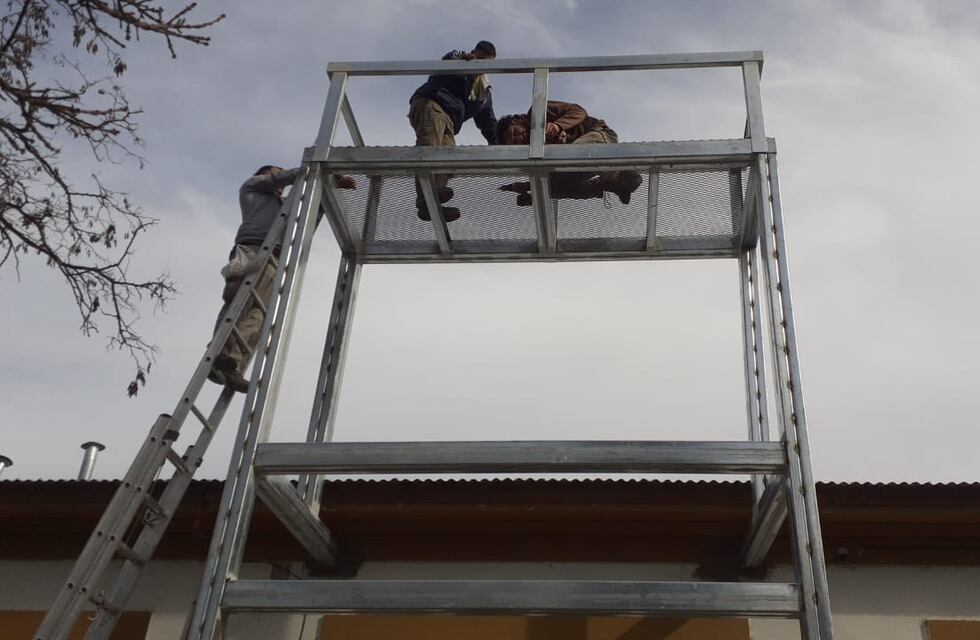 Avanzan las obras en el Hogar Geriátrico y en el Hospital Pirovano de Tres Arroyos