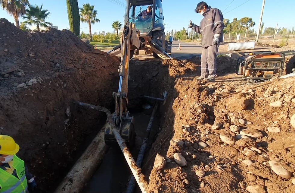 Luján de Cuyo renovará el colector cloacal Terrada
