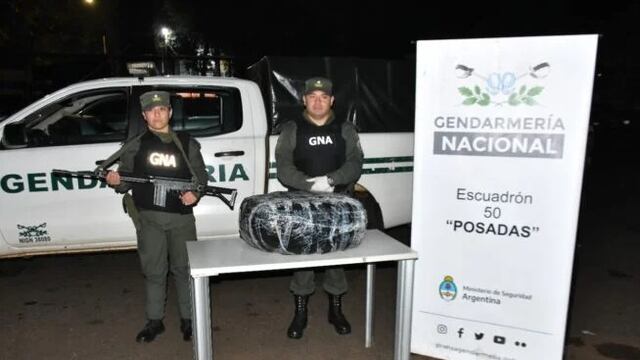 Decomisan marihuana en Posadas y San José.