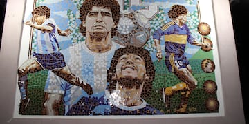 El Mural más grande de Maradona, estará en un pequeño pueblo entrerriano