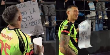 Losada le cumplió el sueño a dos piratas en Alberdi.