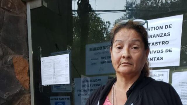 Raquel Cambiaso - Se encadenó pidiendo a la justicia que le restituyan su propiedad luego de que les hayan golpeado, robado y usurpado