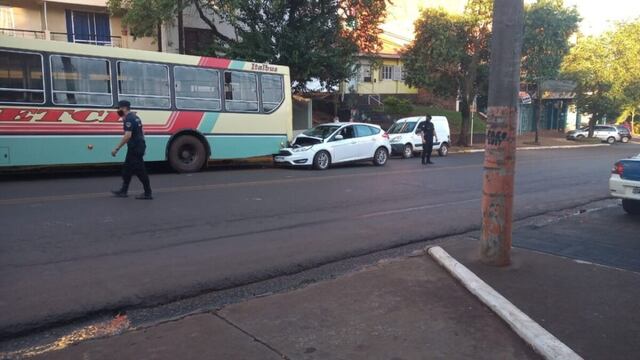 Accidente vial en Eldorado