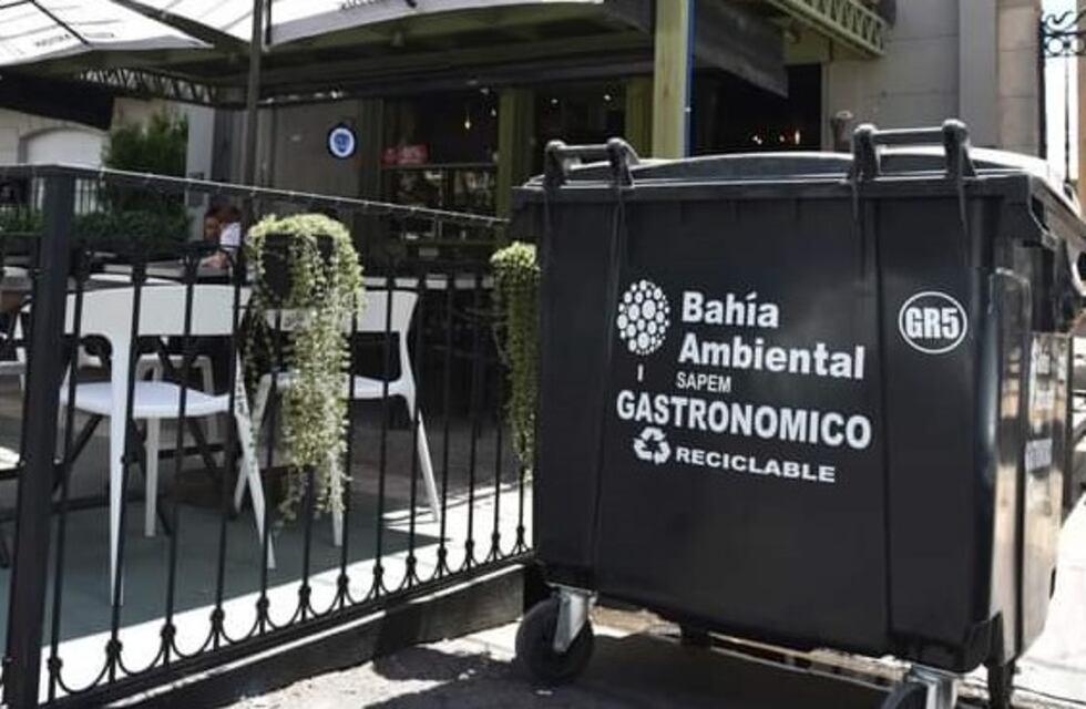 Residuos secos: en Bahía bares y restaurantes hacen recolección diferenciada