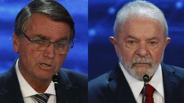 Jair Bolsonaro y Lula Da Silva, los principales candidatos a ganar las elecciones en Brasil. Foto: Los Andes.