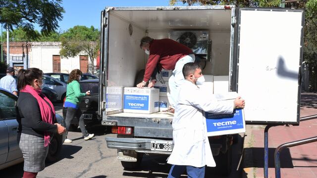 Llegaron 5 nuevos respiradores al Hospital de Rafaela