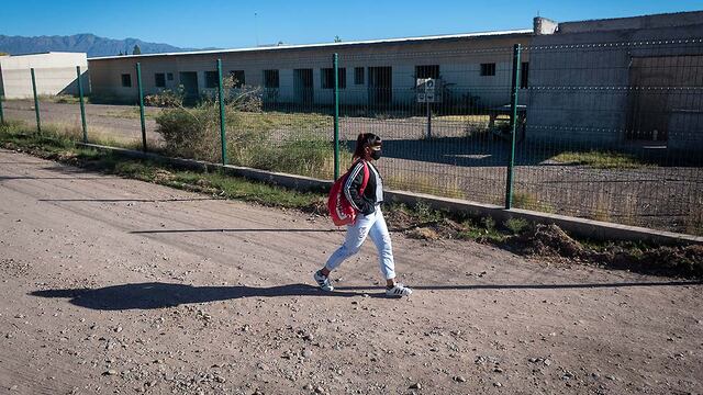 Obras paralizadas en el Hospital de Lujan de Cuyo
Foto: Ignacio Blanco / Los Andes