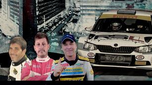 Alonso, Scuncio y Baldo, campeones de Rally.