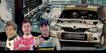 Alonso, Scuncio y Baldo, campeones de Rally.