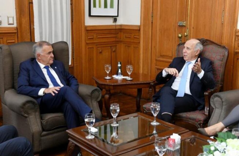 Encuentro entre Jaldo y Lorenzetti en Casa de Gobierno