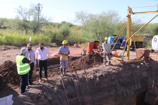 Tramo final de la pavimentación de la ruta 63, entre Colonia Margarita y San Vicente
