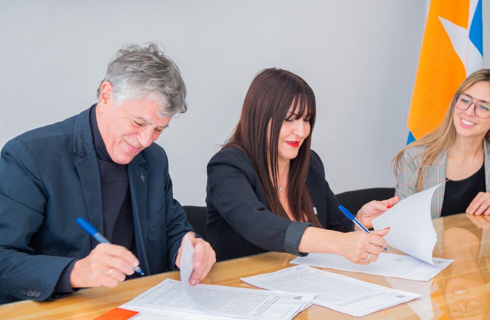 Tierra del Fuego y Río Grande firmaron un convenio para la formación profesional