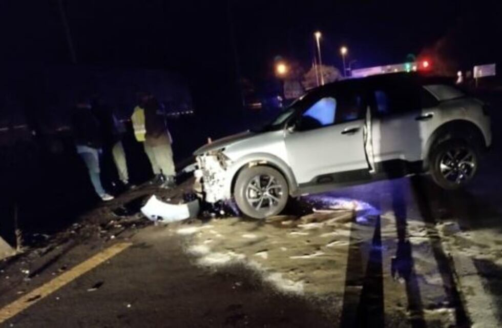 Se accidentaron luego de pasar el peaje de Santa Ana, fueron hospitalizados por lesiones