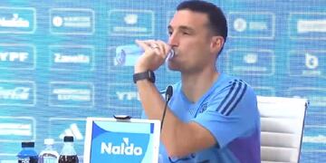Lionel Scaloni fue tajante cuando le preguntaron sobre las Sociedades Anónimas Deportivas (Captura de video)