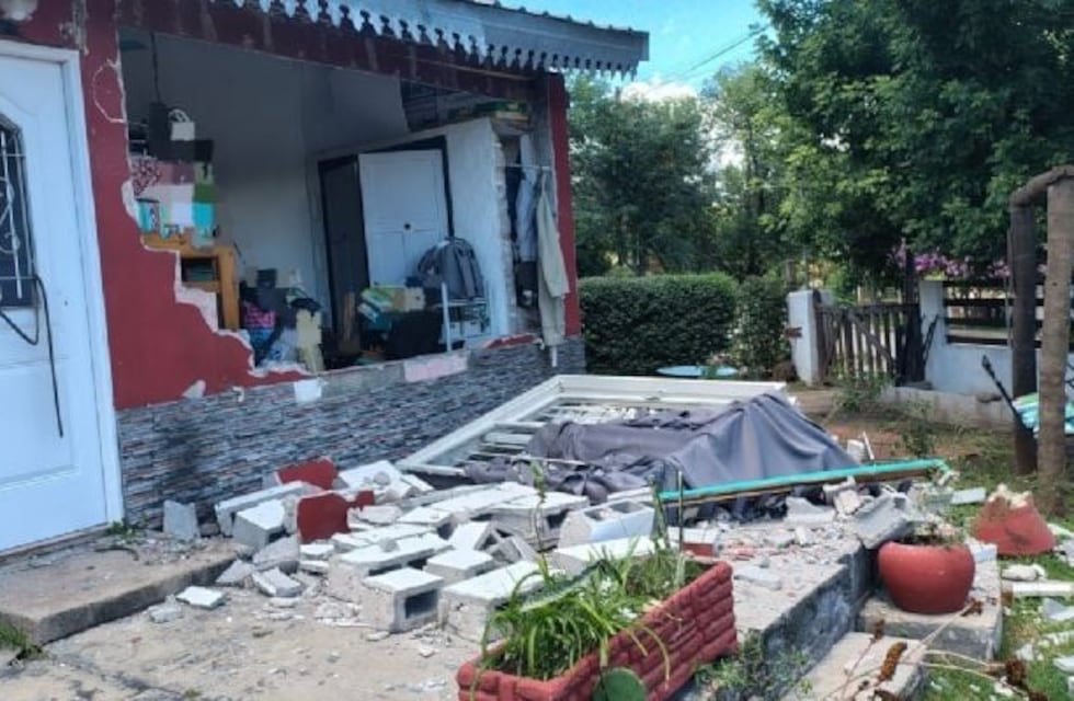 Fuerte explosión en una vivienda de barrio El Canal: una embarazada resultó ilesa