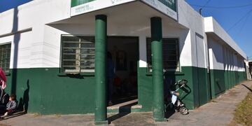 La Unidad Sanitaria de Merlo, donde se originó el descubrimiento de las violaciones y la posterior investigación. Foto: Municipalidad de Merlo.