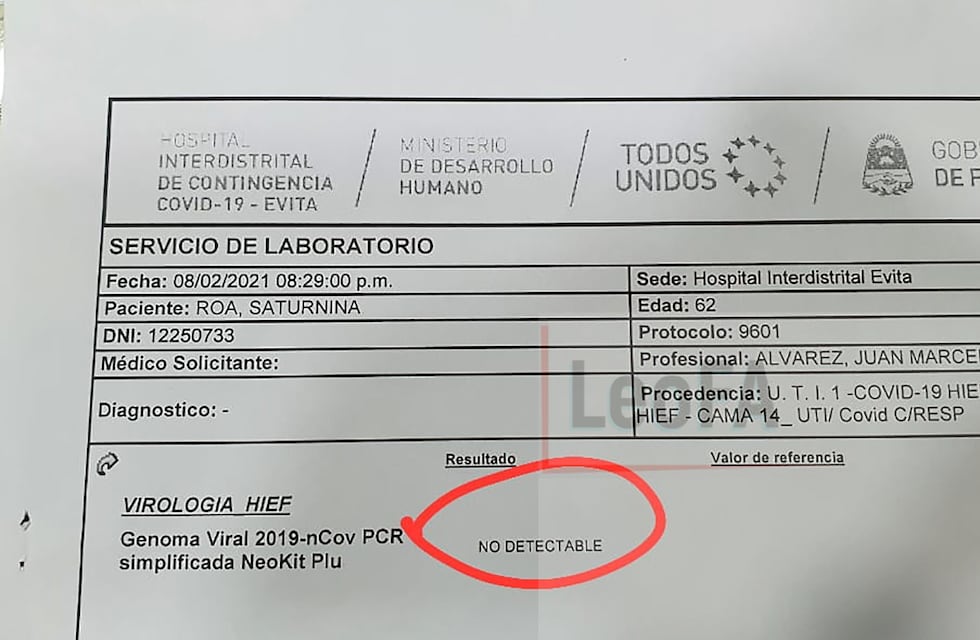 El gobierno de Gildo Insfrán miente sobre los fallecimientos con COVID 19 en la provincia