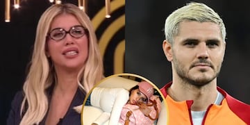 Wanda Nara, Mauro Icardi y la China Suárez.