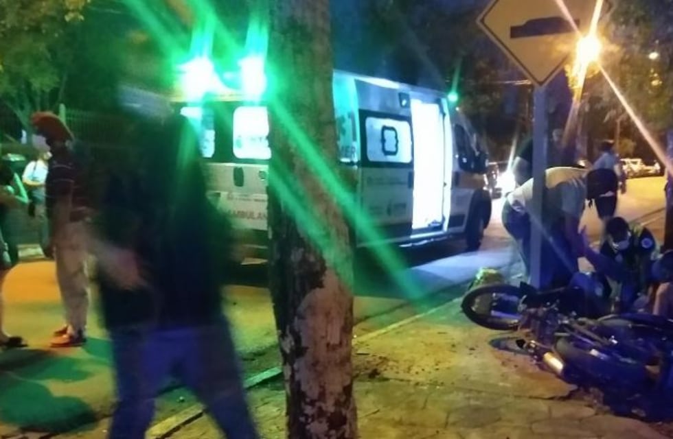 Accidente vial en el kilómetro 9 de Eldorado