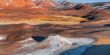 El Volcancito de La Rioja, un lugar soñado para los viajeros que buscan tranquilidad.