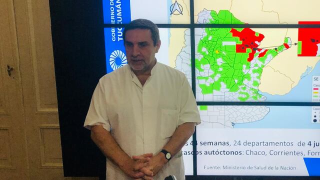 Luis Medina Ruiz, ministro de salud de Tucumán.