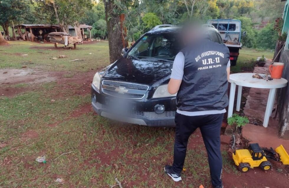 Una camioneta denunciada por robo fue secuestrada en Oberá