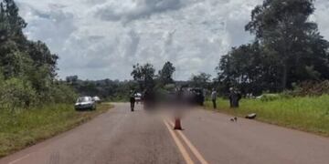 Aristóbulo del Valle: continúa grave la joven que protagonizó un accidente de motos.