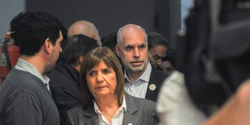 Larreta y Bullrich, dos caras de la interna de Juntos por el Cambio. 
Foto Federico Lopez Claro