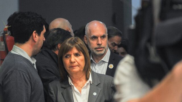 Larreta y Bullrich, dos caras de la interna de Juntos por el Cambio. 
Foto Federico Lopez Claro
