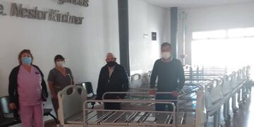14 nuevas camas fueron entregadas y dispuestas para la Clínica Medica del Centro Municipal de Salud