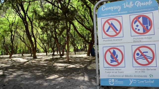 Este sábado reabre el camping municipal en Valle Grande y el ingreso es gratis