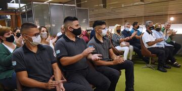 Bomberos de Arroyito fueron reconocidos