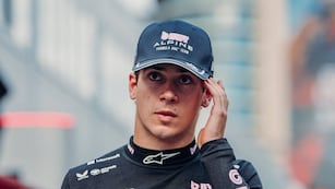 Colapinto analizó la clasificación en Bakú (Alpine)