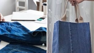 Cómo reciclar un pantalón de jean viejo y transformarlo en una tote bag: el paso a paso