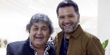 Rubén "Cacho" Deicas y el exintegrante de Los Nocheros tocaron juntos en febrero en Córdoba.