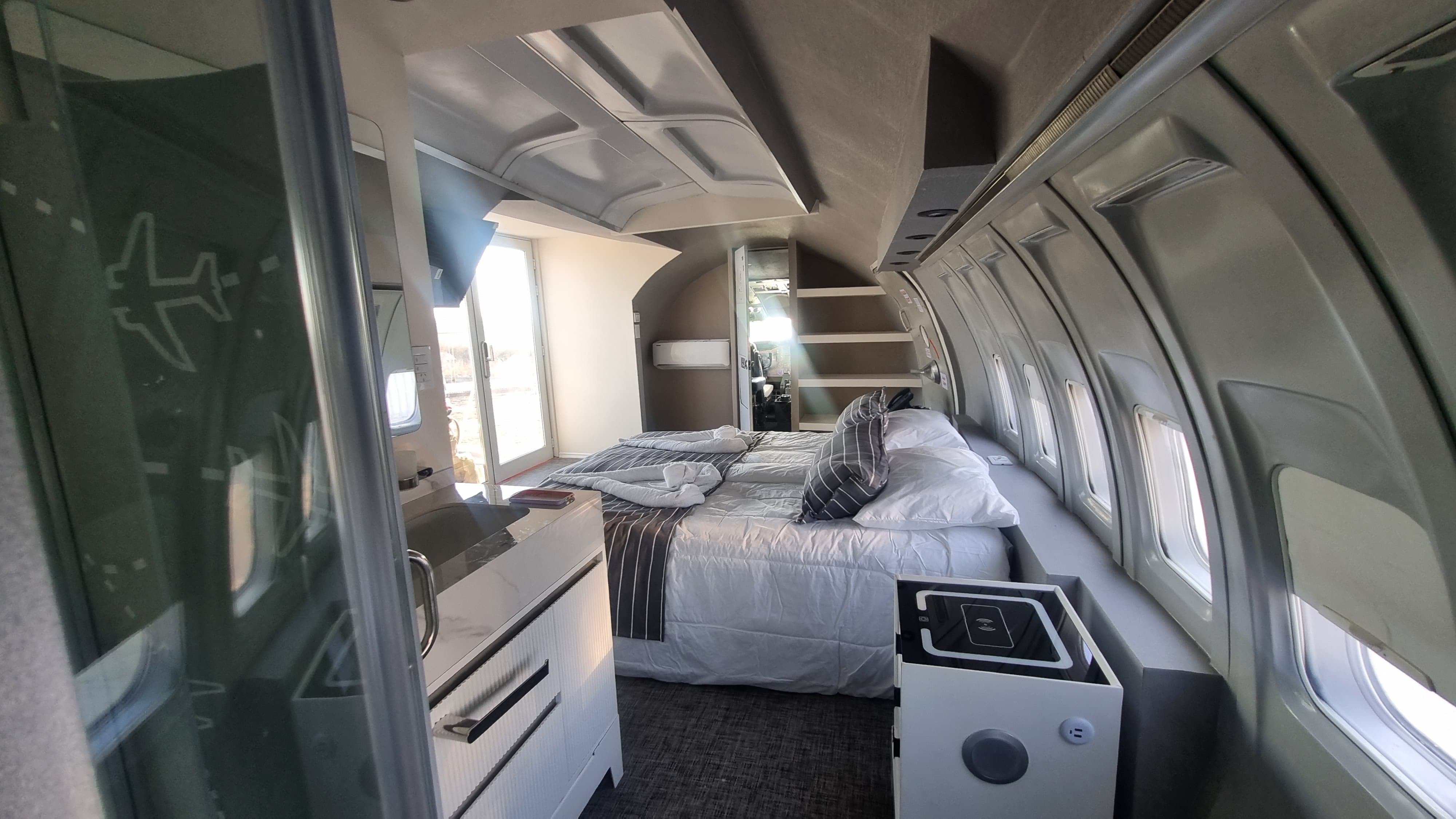 Así es una de las habitaciones de Air Damasco. 