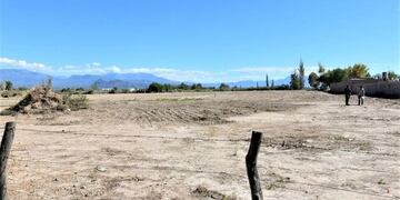 En este predio se construirán 71 casas del Barrio Virgen de Fátima