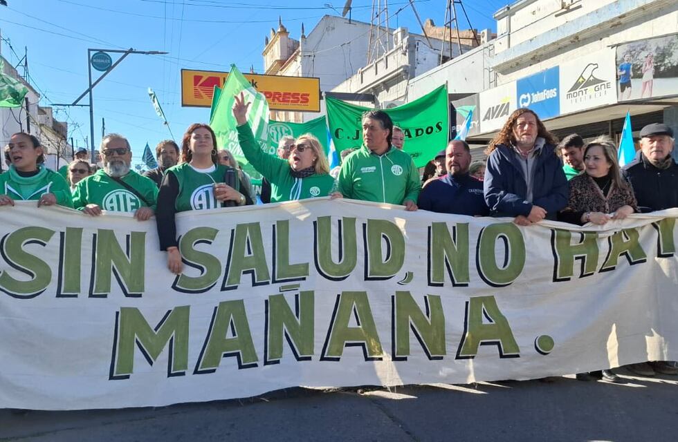 “Sin salud no hay mañana, la salud es un derecho”