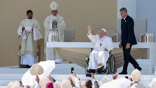 El Papa cerró la Jornada Mundial de la Juventud ante un millón de personas. EFE