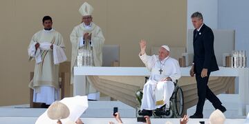 El Papa cerró la Jornada Mundial de la Juventud ante un millón de personas. EFE