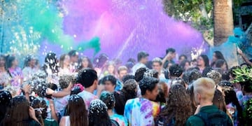 Se celebro anoche en la Plaza Cívica. (Imagen Ilustrativa)
