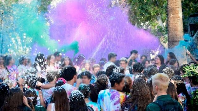 Se celebro anoche en la Plaza Cívica. (Imagen Ilustrativa)