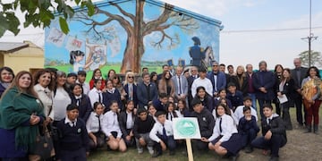 El Museo Sanmartiniano fue escenario de actos, desfile y un festival popular con gran participación comunitaria.