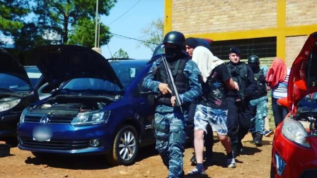 Los Helechos: desarticularon banda criminal que robaba y adulteraba vehículos.