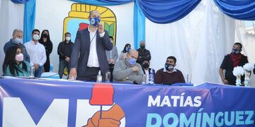 Presentación de los candidatos a concejales capitalinos de la Lista 262 “Jujuy Avanza” del Frente de Todos - Partido Justicialista, que encabeza el edil peronista Matías Domínguez.