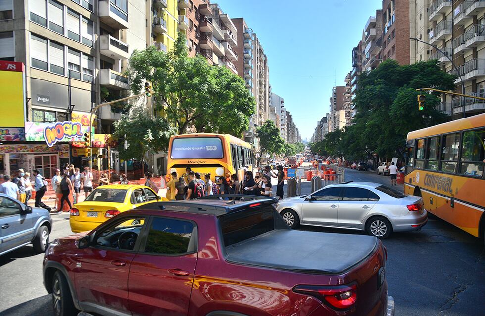 Nuevos cortes de tránsito en el bulevar Chacabuco, durante todo el fin de semana