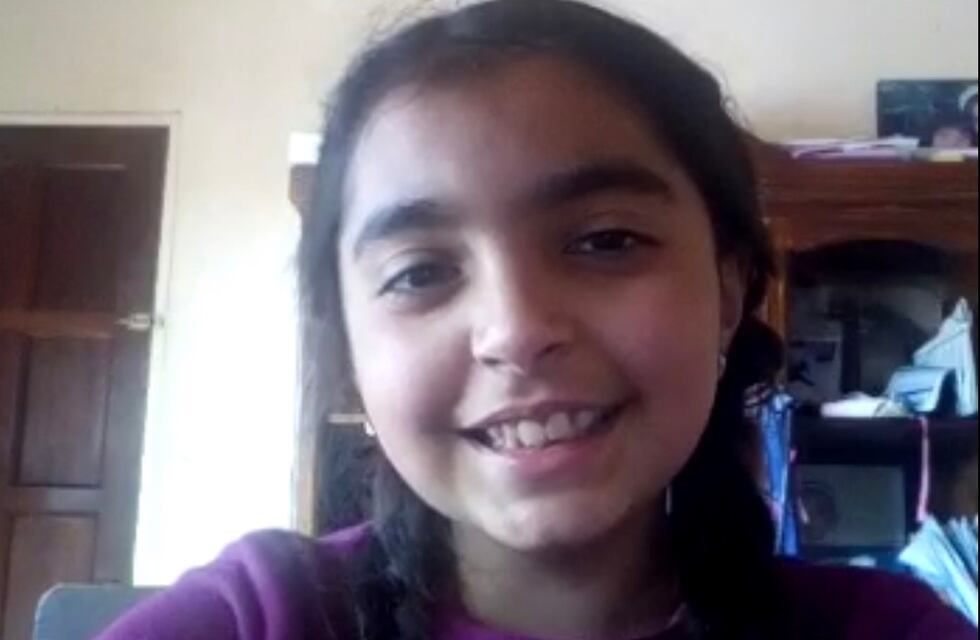 Una niña maipucina de 11 años realiza múltiples campañas solidarias para los niños de su departamento